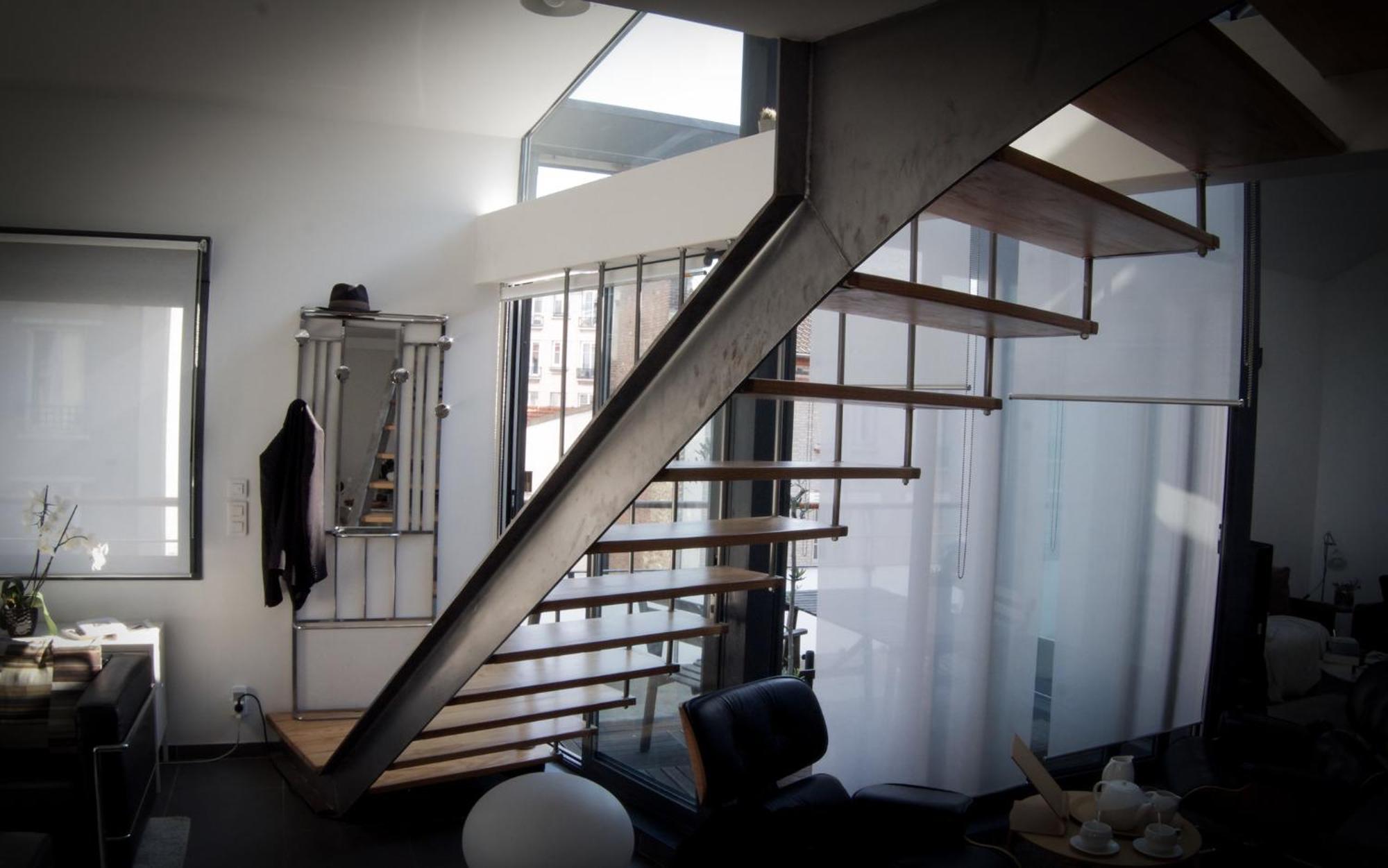 Beautiful Loft 130M2 Sun And Free Parking Ok 1M95 Apartment La Garenne-Colombes Bagian luar foto